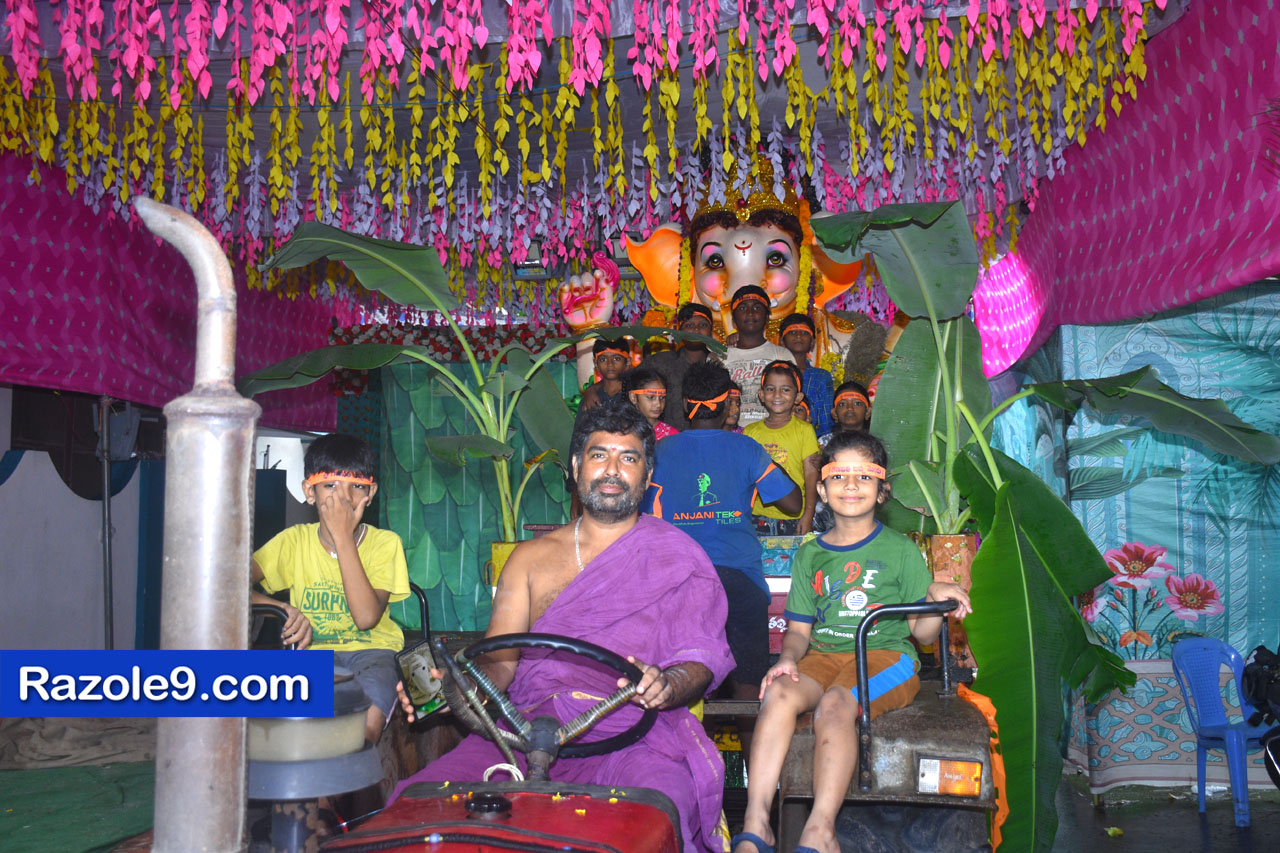 Razole Taluka Ganesh Nimajjanam